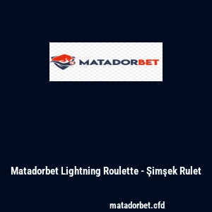 Matadorbet Lightning Roulette - Şimşek Rulet